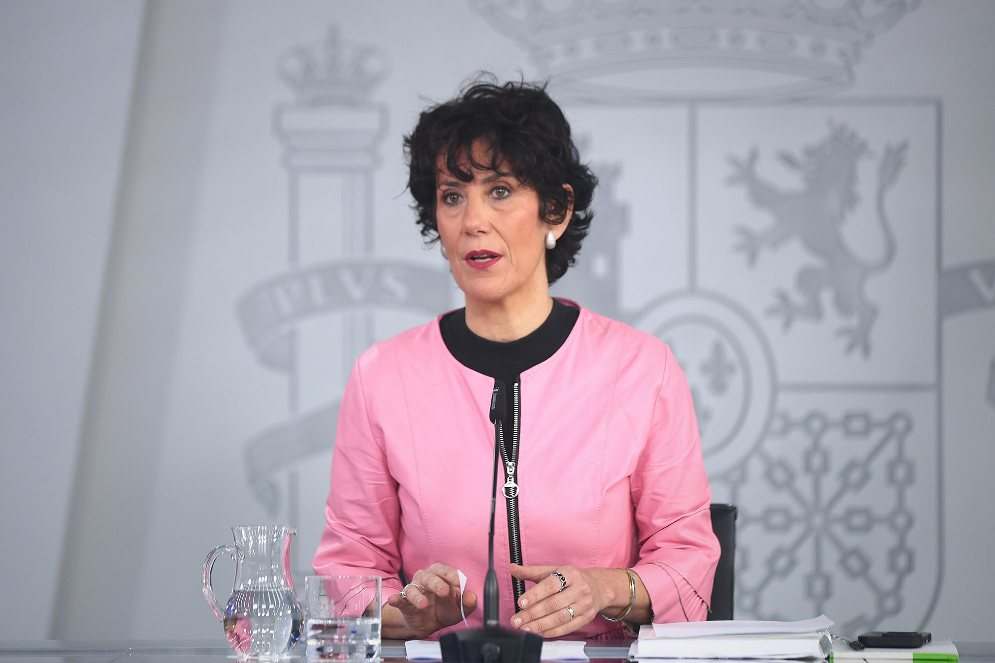 Imagen oficial de la rueda de prensa del Consejo de Ministros del 20 de octubre de 2026, en la que se presentó la reforma de la Seguridad Social recogida en el Real Decreto-ley 31/2026.