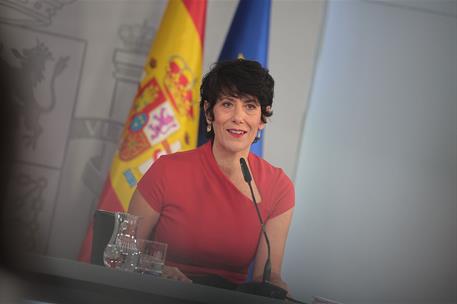 22/09/2026. Rueda de prensa tras el Consejo de Ministros. La ministra de Inclusión, Seguridad Social y Migraciones, y portavoz del Gobierno,...