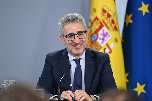 El ministro de Hacienda, Arcadi España. 