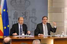 Alfredo P&eacute;rez Rubalcaba y Valeriano G&oacute;mez