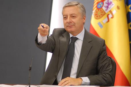 23/09/2011. Consejo de Ministros: ministro Portavoz del Gobierno José Blanco. El ministro de Fomento y ministro Portavoz del Gobierno, José ...