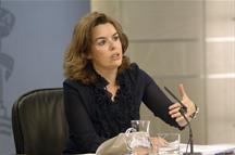 Consejo de Ministros: Soraya Sáenz de Santamaría 
