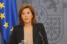 Consejo de Ministros: Soraya Sáenz de Santamaría Consejo de Ministros: Soraya Sáenz de Santamaría