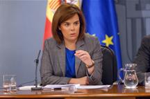 Consejo de Ministros: Sáenz de Santamaría Consejo de Ministros: Sáenz de Santamaría