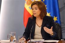 Consejo de Ministros: Sáenz de Santamaría y Báñez Consejo de Ministros: Sáenz de Santamaría y Báñez