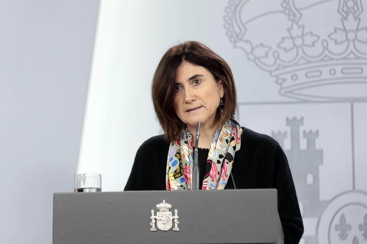 2/04/2020. Rueda de prensa telemática tras la reunión del Comité de Gestión Técnica del Coronavirus. Intervención de María José Sierra, jefa...