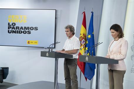 4/05/2020. Rueda de prensa telemática tras la reunión del Comité de Gestión de la Desescalada. Intervención de Fernando Simón, director del ...