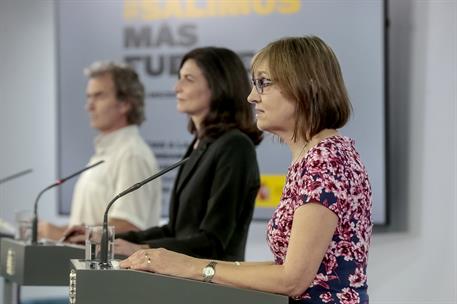 4/06/2020. Rueda de prensa telemática de presentación de las conclusiones de la segunda ronda del estudio ENE-Covid. Intervenciones de Ferna...