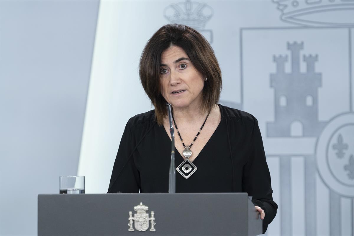 5/04/2020. Rueda de prensa telemática tras la reunión del Comité de Gestión Técnica del Coronavirus. Intervención de María José Sierra, jefa...