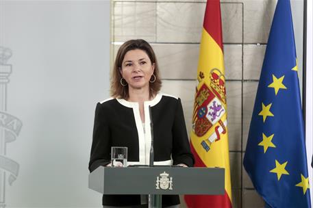 6/04/2020. Rueda de prensa telemática tras la reunión del Comité de Gestión Técnica del Coronavirus. Intervención de María José Rallo, secre...