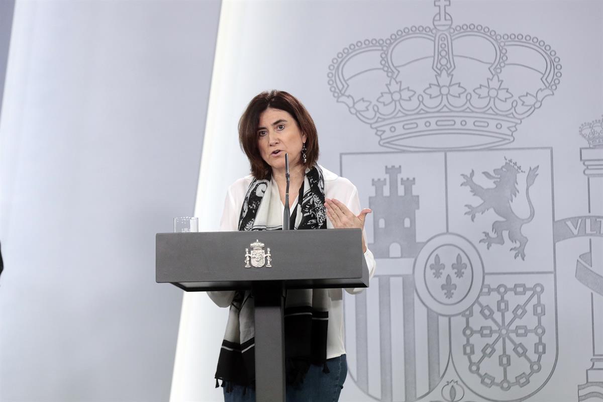 6/04/2020. Rueda de prensa telemática tras la reunión del Comité de Gestión Técnica del Coronavirus. Intervención de María José Sierra, jefa...