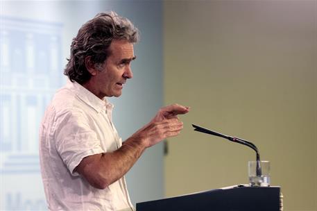 6/05/2020. Rueda de prensa telemática tras la reunión del Comité de Gestión de la Desescalada. Intervención de Fernando Simón, director del ...