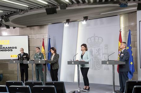 7/04/2020. Rueda de prensa telemática tras la reunión del Comité de Gestión Técnica del Coronavirus. Rueda de prensa de los representantes d...