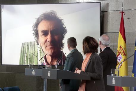 8/04/2020. Rueda de prensa telemática tras la reunión del Comité de Gestión Técnica del Coronavirus. Rueda de prensa de los representantes d...