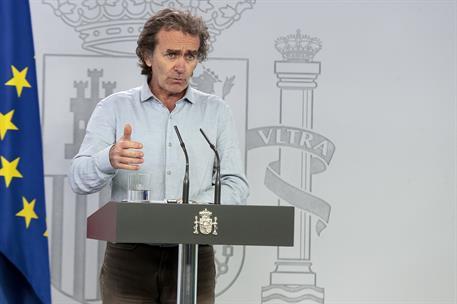 10/05/2020. Rueda de prensa telemática tras la reunión del Comité de Gestión de la Desescalada. Intervención de Fernando Simón, director del...