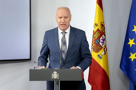 13/05/2020. Presentación de los resultados preliminares del estudio de prevalencia. Intervención del secretario general de Sanidad, Faustino Blanco,