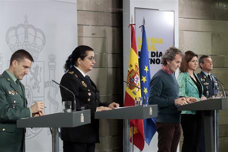 14/04/2020. Rueda de prensa telemática tras la reunión del Comité de Gestión Técnica del Coronavirus. Rueda de prensa de los representantes ...