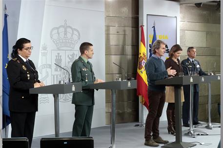 15/04/2020. Rueda de prensa telemática tras la reunión del Comité de Gestión Técnica del Coronavirus. Rueda de prensa de los representantes ...