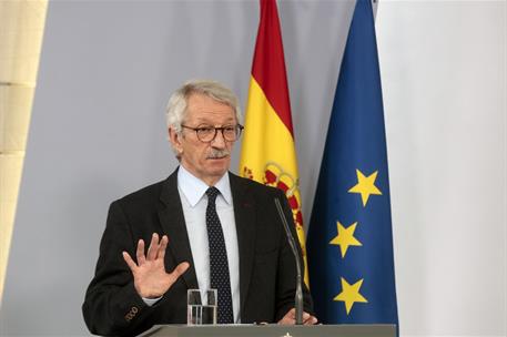 15/04/2020. Rueda de prensa telemática de la ministra de Educación y Formación Profesional y miembros de su departamento. El secretario de E...