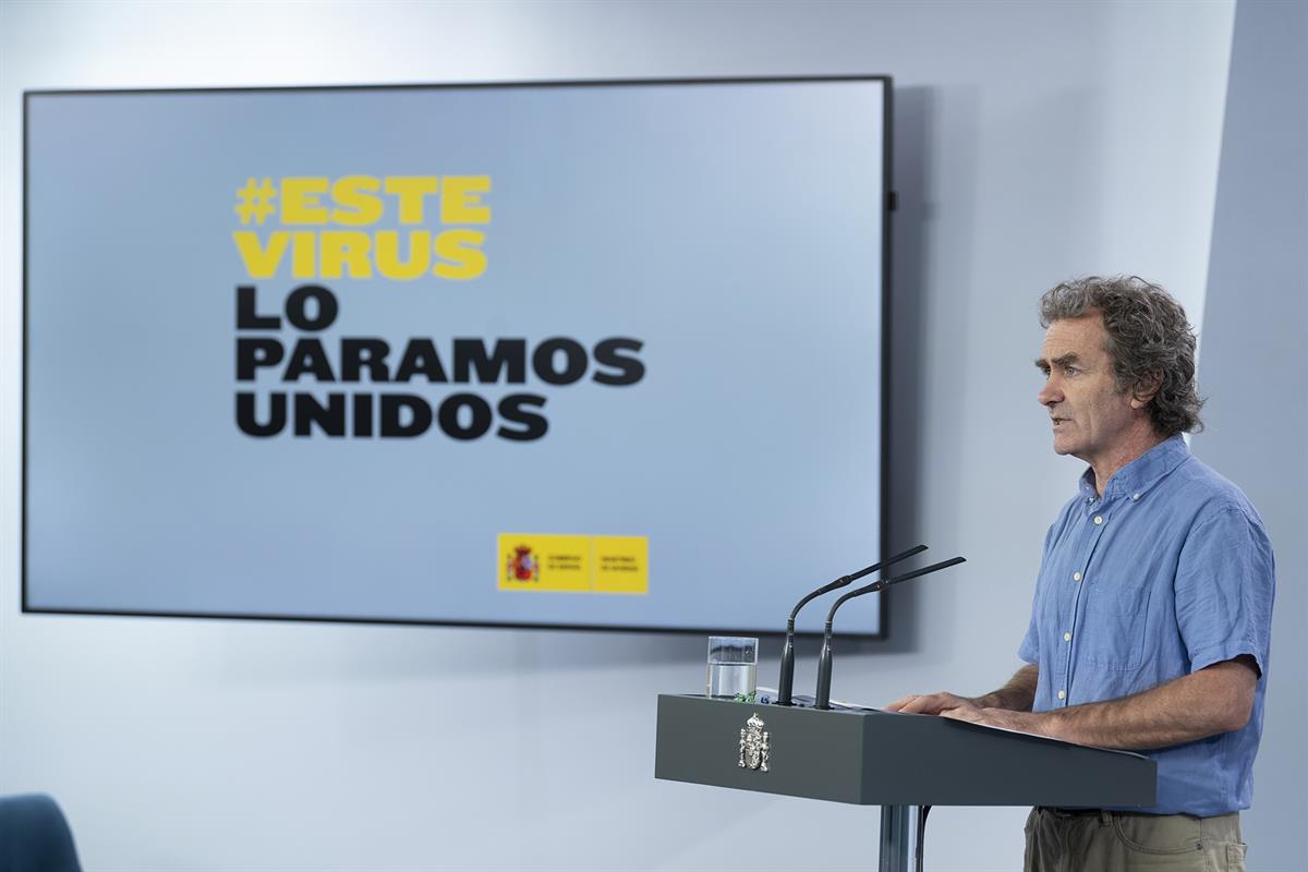 16/05/2020. Rueda de prensa telemática tras la reunión del Comité de Gestión de la Desescalada. Intervención de Fernando Simón, director del...