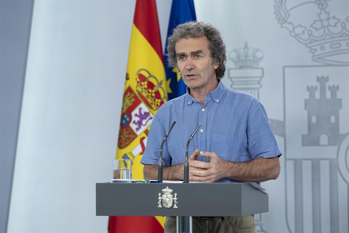 16/05/2020. Rueda de prensa telemática tras la reunión del Comité de Gestión de la Desescalada. Intervención de Fernando Simón, director del...