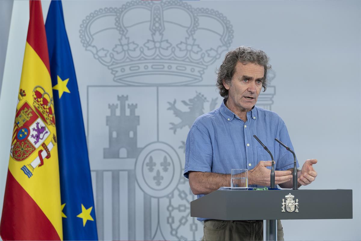 16/05/2020. Rueda de prensa telemática tras la reunión del Comité de Gestión de la Desescalada. Intervención de Fernando Simón, director del...