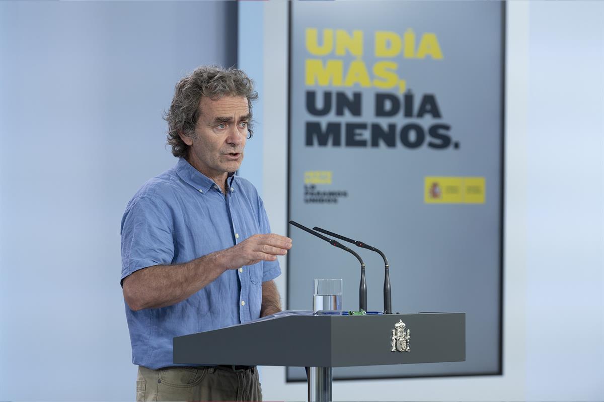 16/05/2020. Rueda de prensa telemática tras la reunión del Comité de Gestión de la Desescalada. Intervención de Fernando Simón, director del...