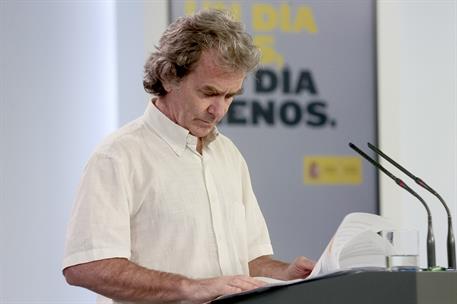 17/05/2020. Rueda de prensa telemática tras la reunión del Comité de Gestión de la Desescalada. Intervención de Fernando Simón, director del...