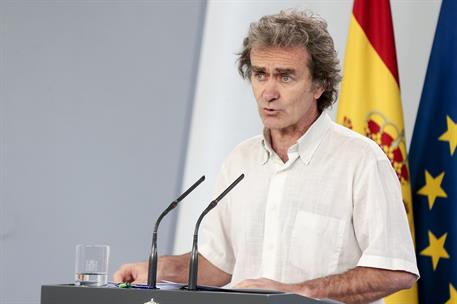 17/05/2020. Rueda de prensa telemática tras la reunión del Comité de Gestión de la Desescalada. Intervención de Fernando Simón, director del...