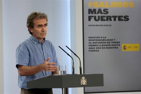 17/06/2020. Rueda de prensa telemática tras la reunión del Comité de Gestión de la Desescalada. Intervención de Fernando Simón, director del...