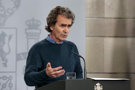 19/04/2020. Rueda de prensa telemática tras la reunión del Comité de Gestión Técnica del Coronavirus. Intervención de Fernando Simón, direct...