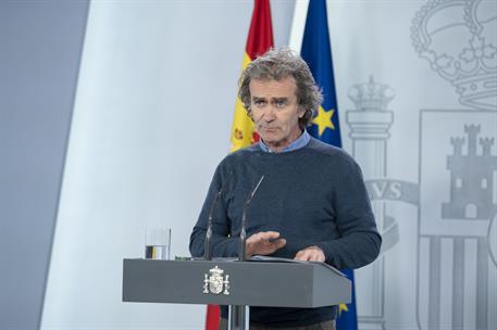 19/05/2020. Rueda de prensa telemática tras la reunión del Comité de Gestión de la Desescalada. Intervención de Fernando Simón, director del...