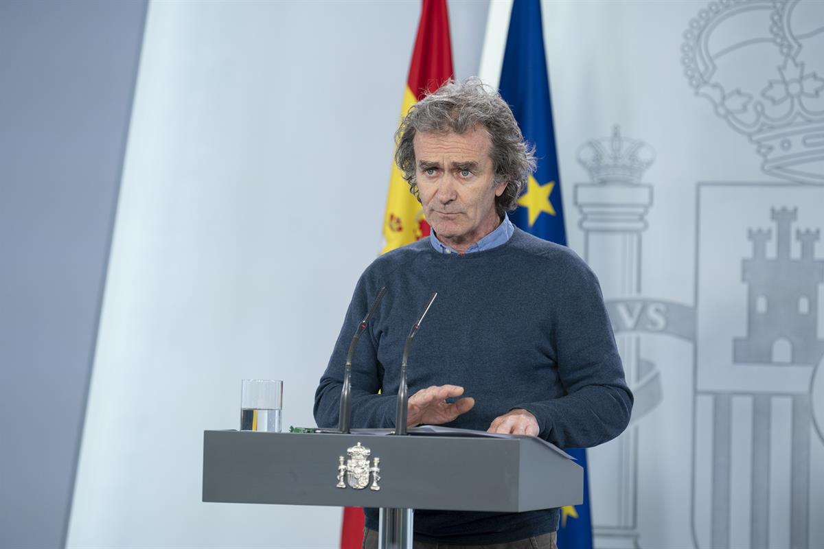 19/05/2020. Rueda de prensa telemática tras la reunión del Comité de Gestión de la Desescalada. Intervención de Fernando Simón, director del...