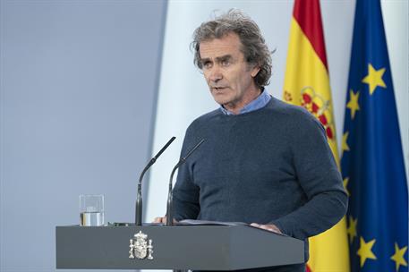 19/05/2020. Rueda de prensa telemática tras la reunión del Comité de Gestión de la Desescalada. Intervención de Fernando Simón, director del...