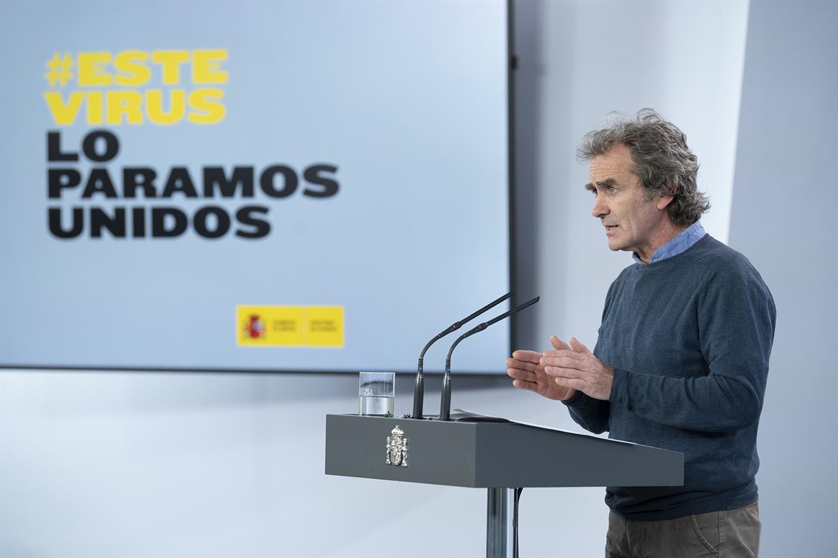 19/05/2020. Rueda de prensa telemática tras la reunión del Comité de Gestión de la Desescalada. Intervención de Fernando Simón, director del...