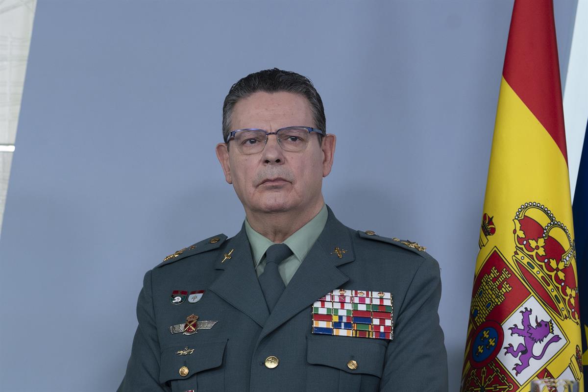 20/03/2020. Laurentino Ceña, director operativo adjunto de la Guardia Civil. El director operativo adjunto de la Guardia Civil, Laurentino C...