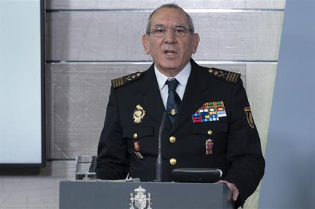 20/03/2020. Director operativo adjunto de la Policía Nacional, José Ángel González. El director operativo adjunto de la Policía Nacional, Jo...