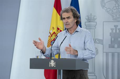 22/05/2020. Rueda de prensa telemática tras la reunión del Comité de Gestión de la Desescalada. Intervención de Fernando Simón, director del...