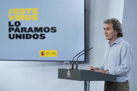 22/05/2020. Rueda de prensa telemática tras la reunión del Comité de Gestión de la Desescalada. Intervención de Fernando Simón, director del...