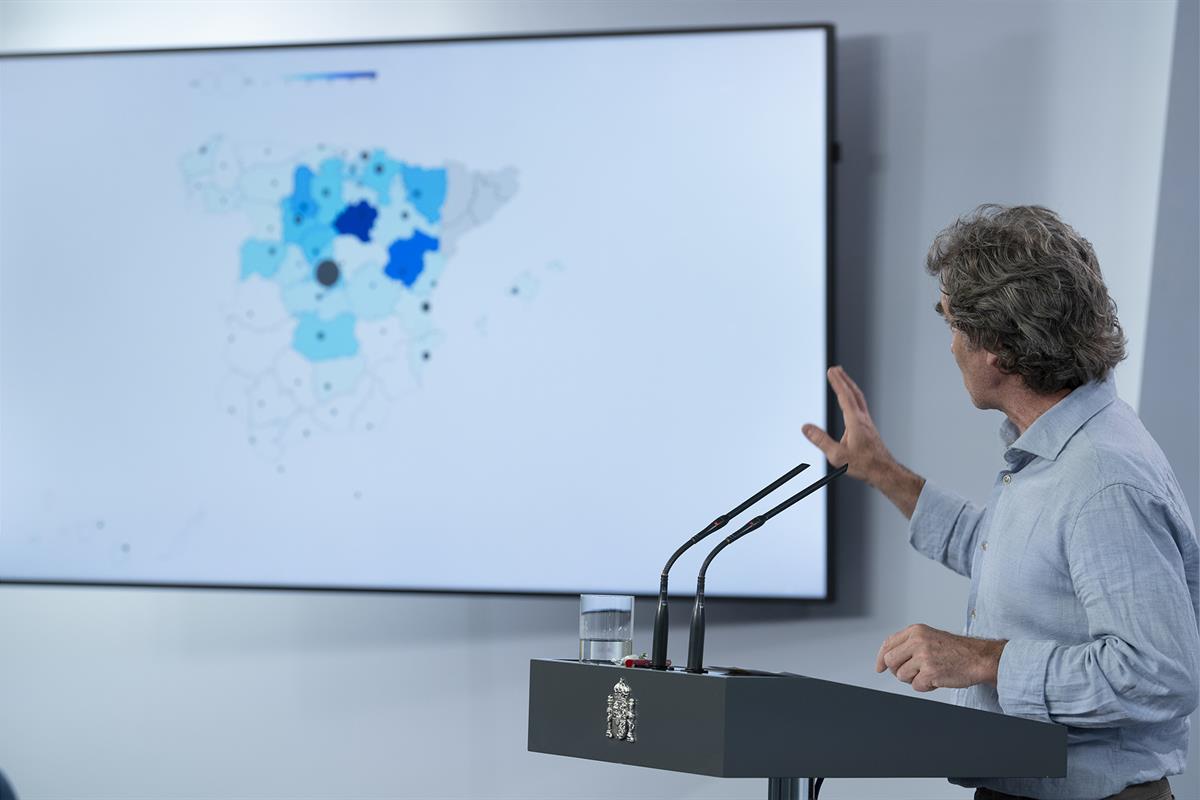 22/05/2020. Rueda de prensa telemática tras la reunión del Comité de Gestión de la Desescalada. Intervención de Fernando Simón, director del...