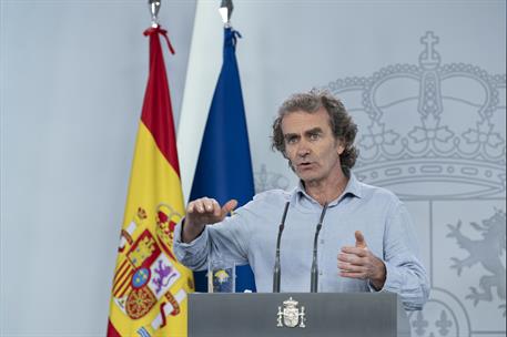 22/05/2020. Rueda de prensa telemática tras la reunión del Comité de Gestión de la Desescalada. Intervención de Fernando Simón, director del...