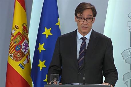 25/03/2020. Ministro de Sanidad, Salvador Illa