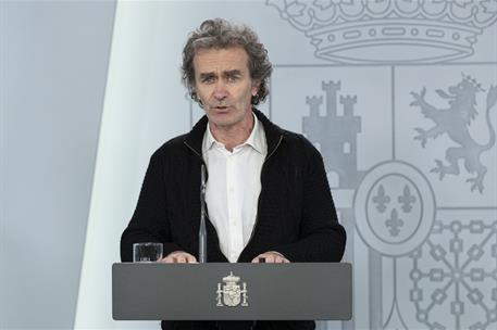 25/04/2020. Rueda de prensa telemática tras la reunión del Comité de Gestión Técnica del Coronavirus. Intervención de Fernando Simón, direct...