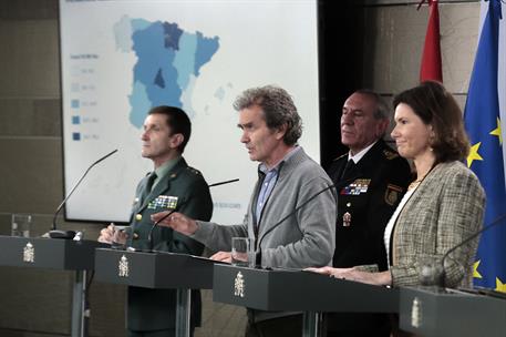 26/03/2020. Rueda de prensa de los técnicos del Comité de gestión técnica del coronavirus