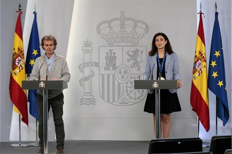 27/04/2020. Rueda de prensa telemática de Fernando Simón y Raquel Yotti. Intervenciones de Fernando Simón, director del Centro de Coordinaci...