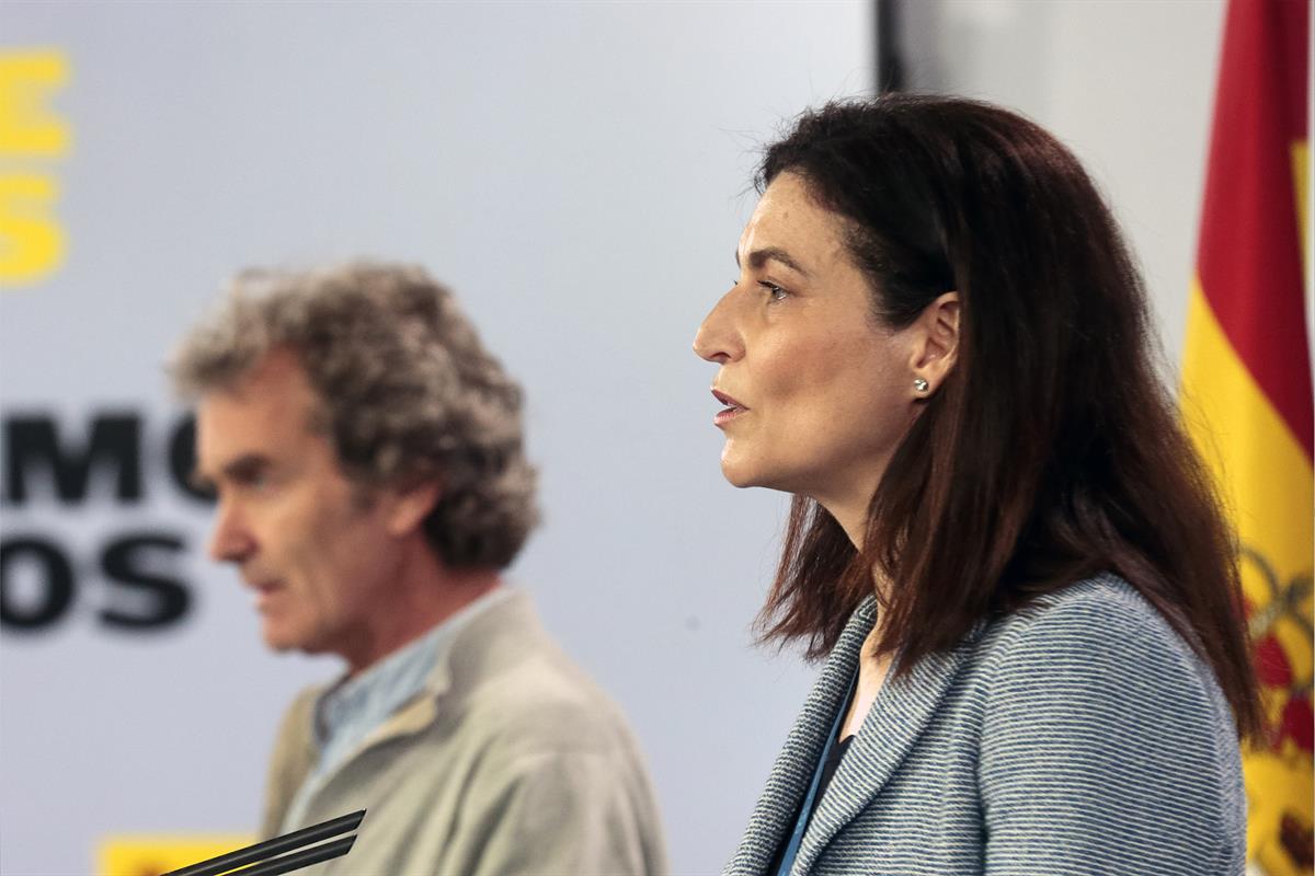 27/04/2020. Rueda de prensa telemática de Fernando Simón y Raquel Yotti. Intervención de Raquel Yotti directora del Instituto de Salud Carlos III.