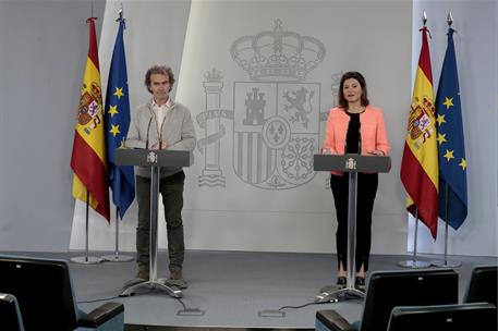 30/04/2020. Rueda de prensa telemática tras la reunión del Comité de Gestión de la Desescalada. Intervenciones de Fernando Simón, director d...