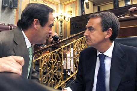 29/06/2011. Imágenes del presidente durante el Debate sobre el estado de la Nación. El presidente del Gobierno, José Luis Rodríguez Zapatero...