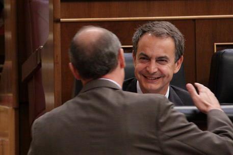 29/06/2011. Imágenes del presidente durante el Debate sobre el estado de la Nación. El presidente del Gobierno, José Luis Rodríguez Zapatero...