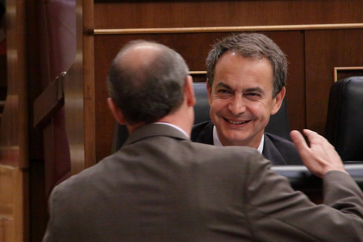 29/06/2011. Imágenes del presidente durante el Debate sobre el estado de la Nación. El presidente del Gobierno, José Luis Rodríguez Zapatero...
